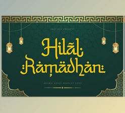 Download Hilal Ramadhan Font