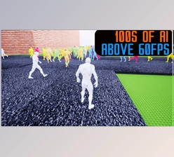 Download Unreal Engine - Procedural NPC Crowds V2
