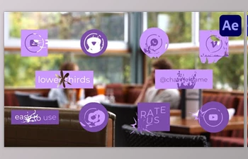 Download Social <span class='badge badge-warning'>Media</span> Lower Thirds Hand-Drawn for After Effects (Videohive 50948060) - AE Project
