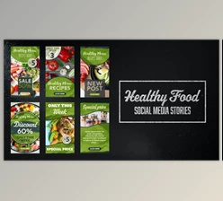 Download Healthy Food Social Media Stories (Videohive 50962267) - AE Project