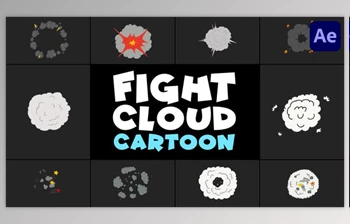 Download Fight Cloud Cartoon | <span class='badge badge-warning'>After</span> <span class='badge badge-warning'>Effects</span> (Videohive 50947980) - AE Project