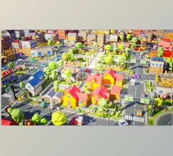 Download Unreal Engine - Low Poly Town