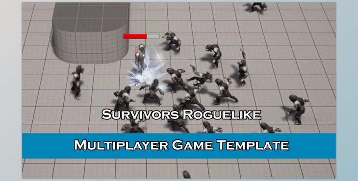 Download Unreal Engine - Survivors Roguelike – Multiplayer Game Template