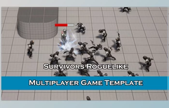 Download Unreal Engine - Survivors Roguelike – <span class='badge badge-warning'>Multiplayer</span> Game Template v3.0