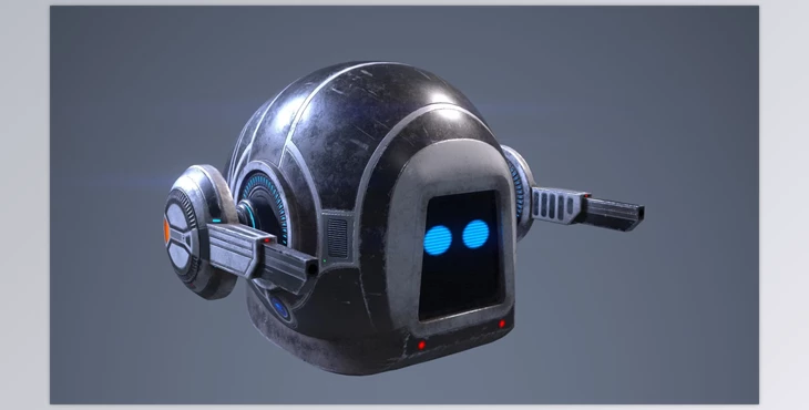 Download Unreal Engine - Sci-Fi Space Drone