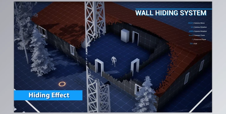 Download Unreal Engine - Wall Hiding System