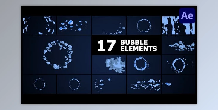 Download Bubble Elements for After Effects (Videohive 50913696) - AE Project