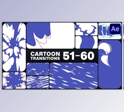 Download Cartoon Transitions for After Effects (Videohive 50939202) - AE Project