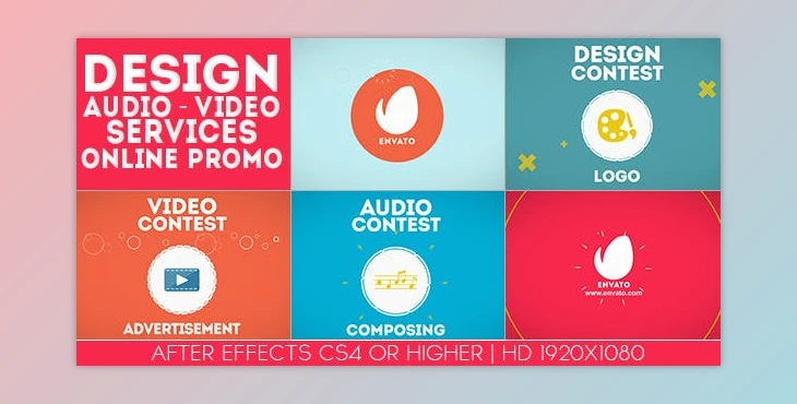 Download Design-Audio-Video Services Online Promo (VideoHive 9112996) - AE Project
