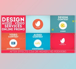 Download Design-Audio-Video Services Online Promo (VideoHive 9112996) - AE Project