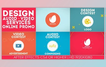 Download Design-Audio-Video Services Online Promo (VideoHive 9112996) - AE Project