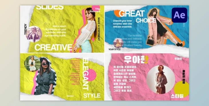 Download Creative Slides for After Effects (Videohive 50669465) - AE Project