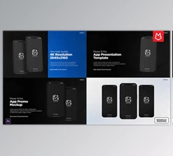 Download App Promo | Phone 15 Pro Matte Black (Videohive 50643988) - AE Project