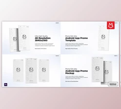 Download Android App Promo Mockup | S24 Ultra Matte (Videohive 50654680) - AE Project