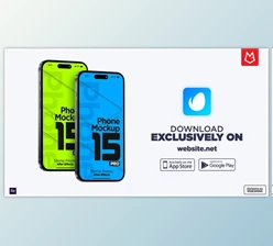 Download Stylish Stomp App Promo | Phone 15 Pro (Videohive 50860766) - AE Project