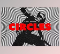 Download Circular Stencil Photo Effect Creative Market - 92058585