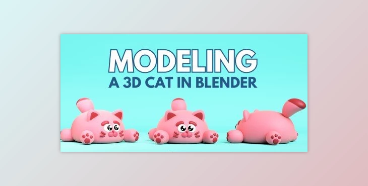 Download Create Your First 3D Cat Character With Blender 3D