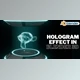 Download Hologram effect in Blender 3D