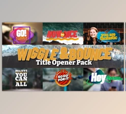 Download Wiggle & Bounce Title Opener (Videohive 50943354) - AE Project