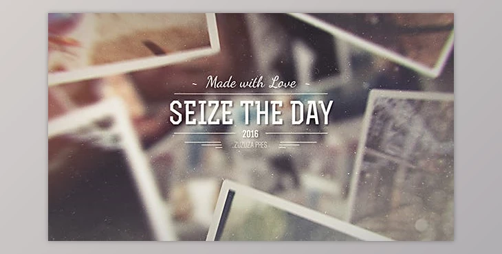 Download Seize the Day - Create a Romantic Movie with Your Photos (Videohive 16073807) - AE Project