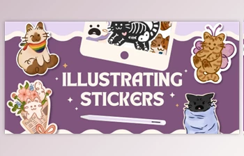 Download Merchandising <span class='badge badge-warning'>Your</span> <span class='badge badge-warning'>Artwork</span>: Digital Illustration for Stickers