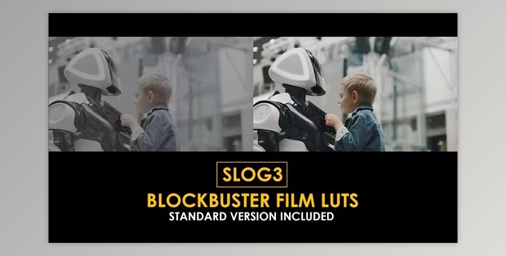 Download Slog3 Blockbuster Films and Standard Color LUTs (videohive 51047350)