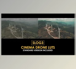 Download Slog3 Cinema Drone and Standard Color LUTs (Videohive 51047489)