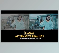 Download Slog3 Alternative Film and Standard Color LUTs (Videohive 51047314)