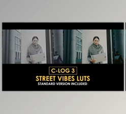 Download C-Log3 Street Vibes and Standard Color LUTs (videohive 50930890)