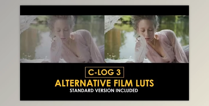 Download C-Log3 Alternative Film and Standard LUTs (Videohive 50930773)