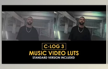 Download C-Log3 Music video and Standard <span class='badge badge-warning'>Color</span> LUTs (Videohive 50930852)