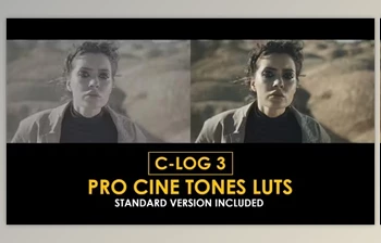 Download C-Log3 Pro Cine <span class='badge badge-warning'>Tones</span> and Standard Color LUTs (Videohive 50930861)