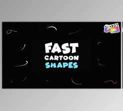 Download Fast Cartoon Shapes | FCPX (Videohive 50807193)