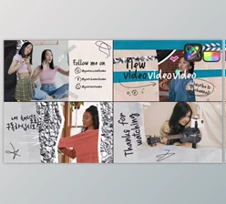 Download Social Media End Screens for FCPX (Videohive 50974936)