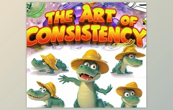 Download The Art of Consistency: Mastering AI Kids Book Characters with Midjourney & ChatGPT