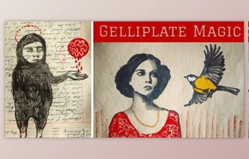 Download Gelliplate <span class='badge badge-warning'>Magic</span>: Tell Your Story with Charcoal Transfers