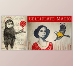 Download Gelliplate Magic: Tell Your Story with Charcoal Transfers