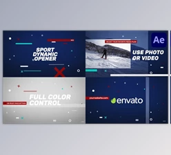 Download Sport Dynamic Opener for After Effects (Videohive 50939235) - AE Project