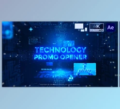 Download Technology Promo Opener (Videohive 50941306) - AE Project