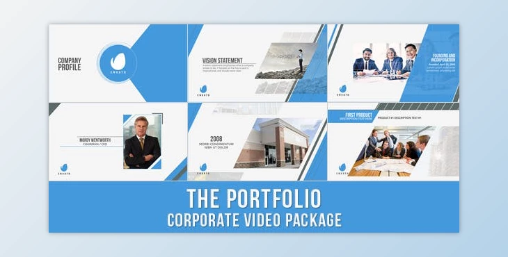 Download The Portfolio – Corporate Video Package (Videohive 11243766) - AE Project
