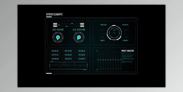 Download HUD Screen Climate Scan (Videohive 50811439) - AE Project
