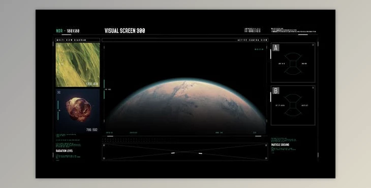 Download HUD Visual Screen (Videohive 50860243) - AE Project