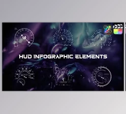 Download HUD Infographic Elements for FCPX (Videohive 50824484)
