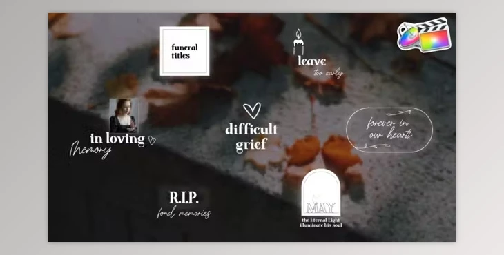 Download Funeral Titles for FCPX (Videohive 50841912)