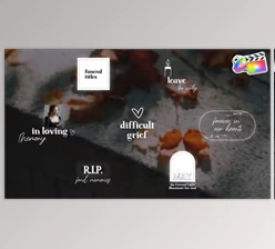 Download Funeral Titles for FCPX (Videohive 50841912)