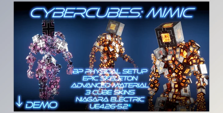Download Unreal Engine - CyberCubes Mimic