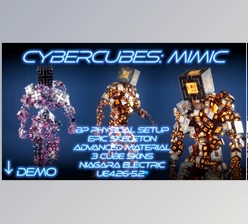 Download Unreal Engine - CyberCubes Mimic