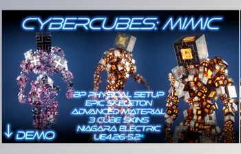 Download <span class='badge badge-warning'>Unreal</span> <span class='badge badge-warning'>Engine</span> - CyberCubes Mimic