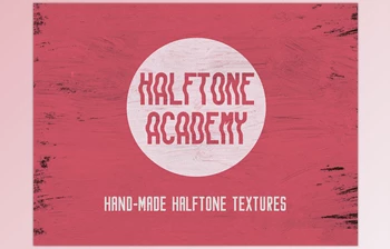Download Halftone <span class='badge badge-warning'>Academy</span> – Vintage Hand-made Textures