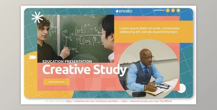 Download Creative Study - Education Presentation (Videohive 50984029) - AE Project